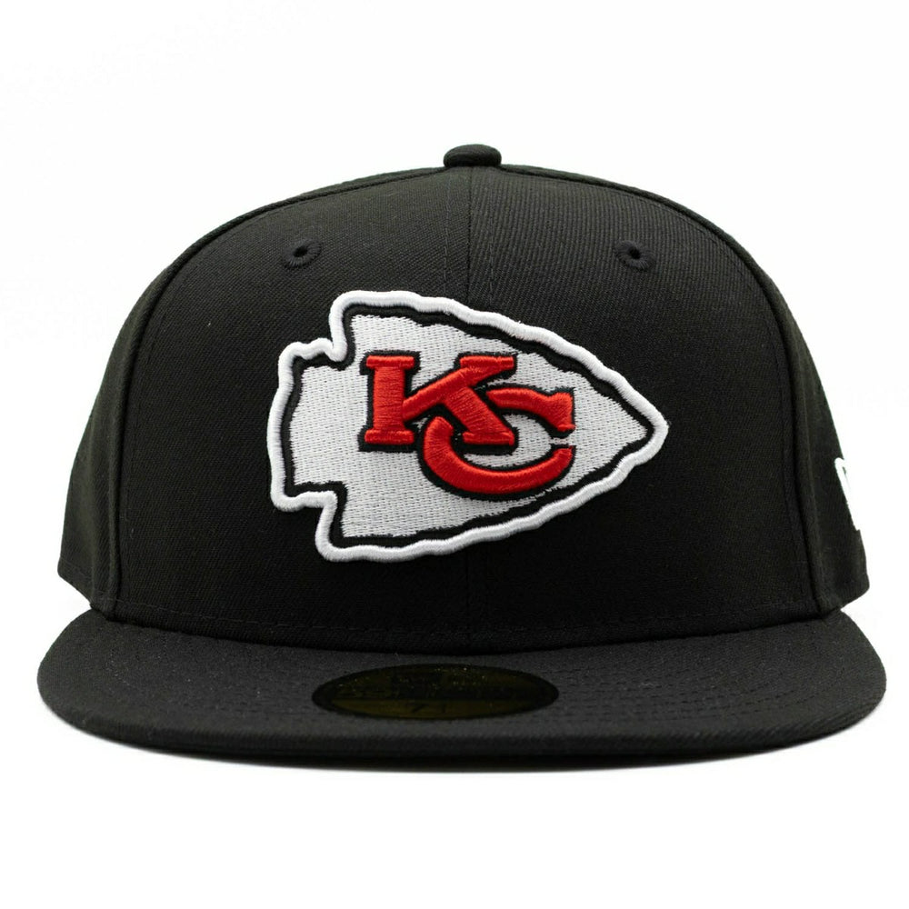 Kansas City Chiefs Team Logo New Era 59FIFTY Fitted NFL Cap Taass US