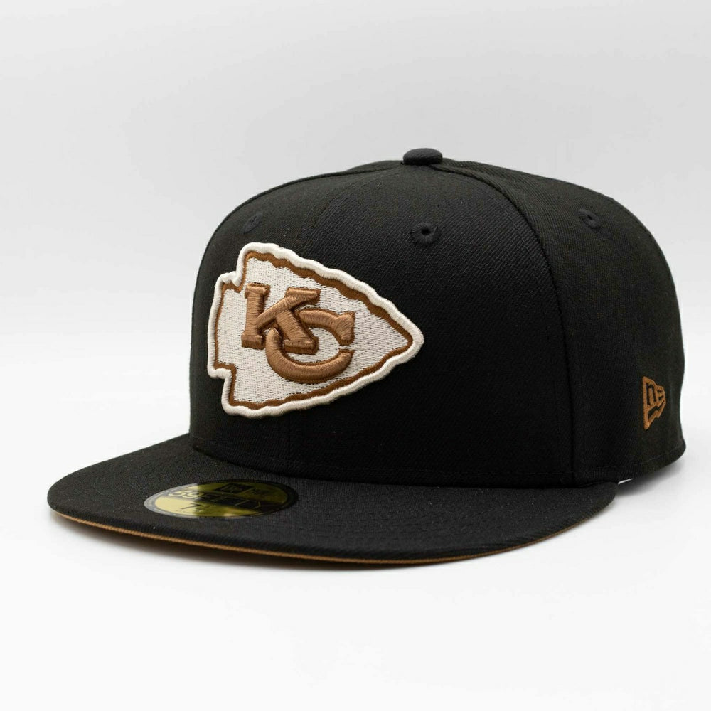 Kansas City Chiefs 50th Anniversary New Era 59FIFTY Fitted NFL Cap Black Fashion