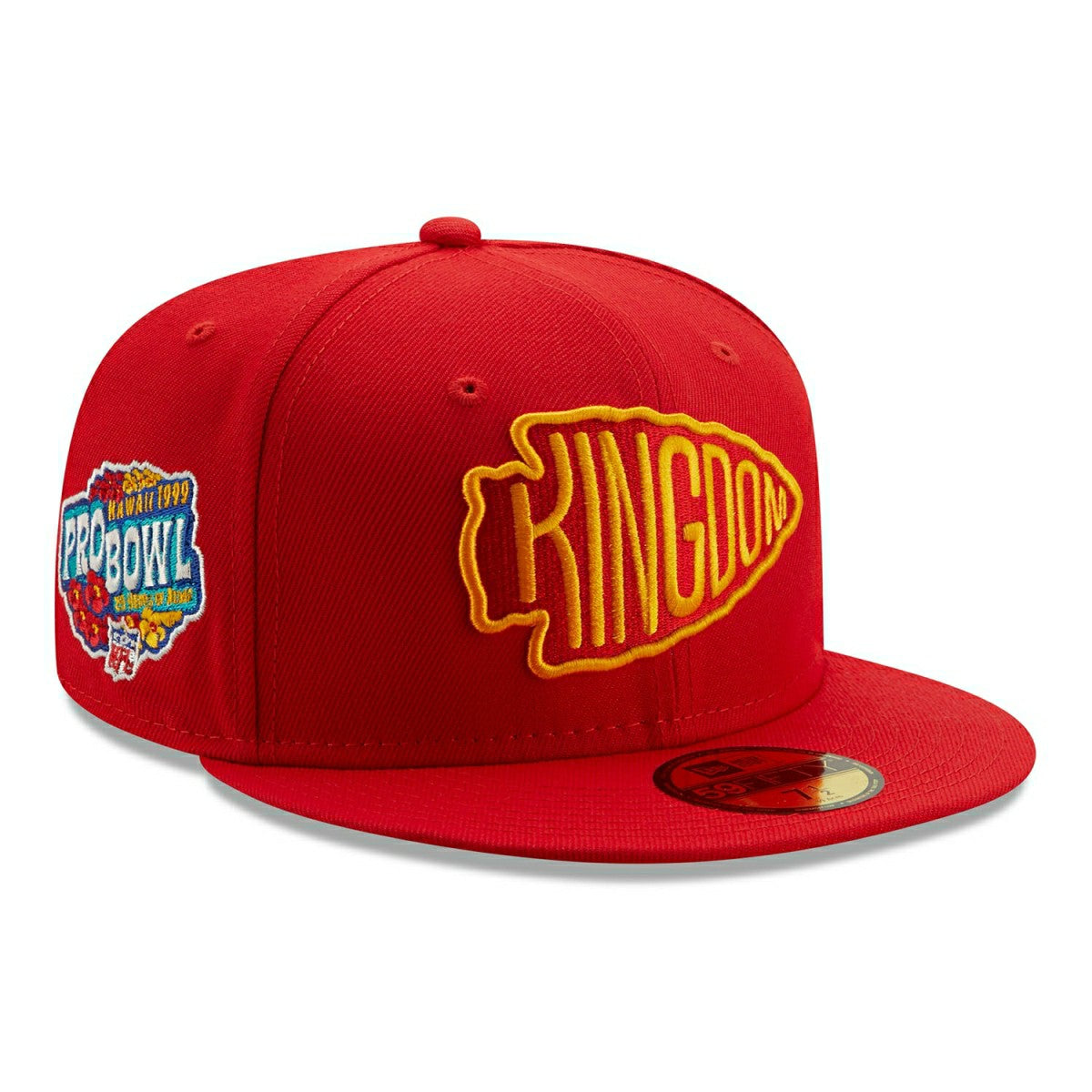 Kansas City Chiefs 1999 Pro Bowl New Era 59FIFTY Fitted NFL Cap Red Lifestyle