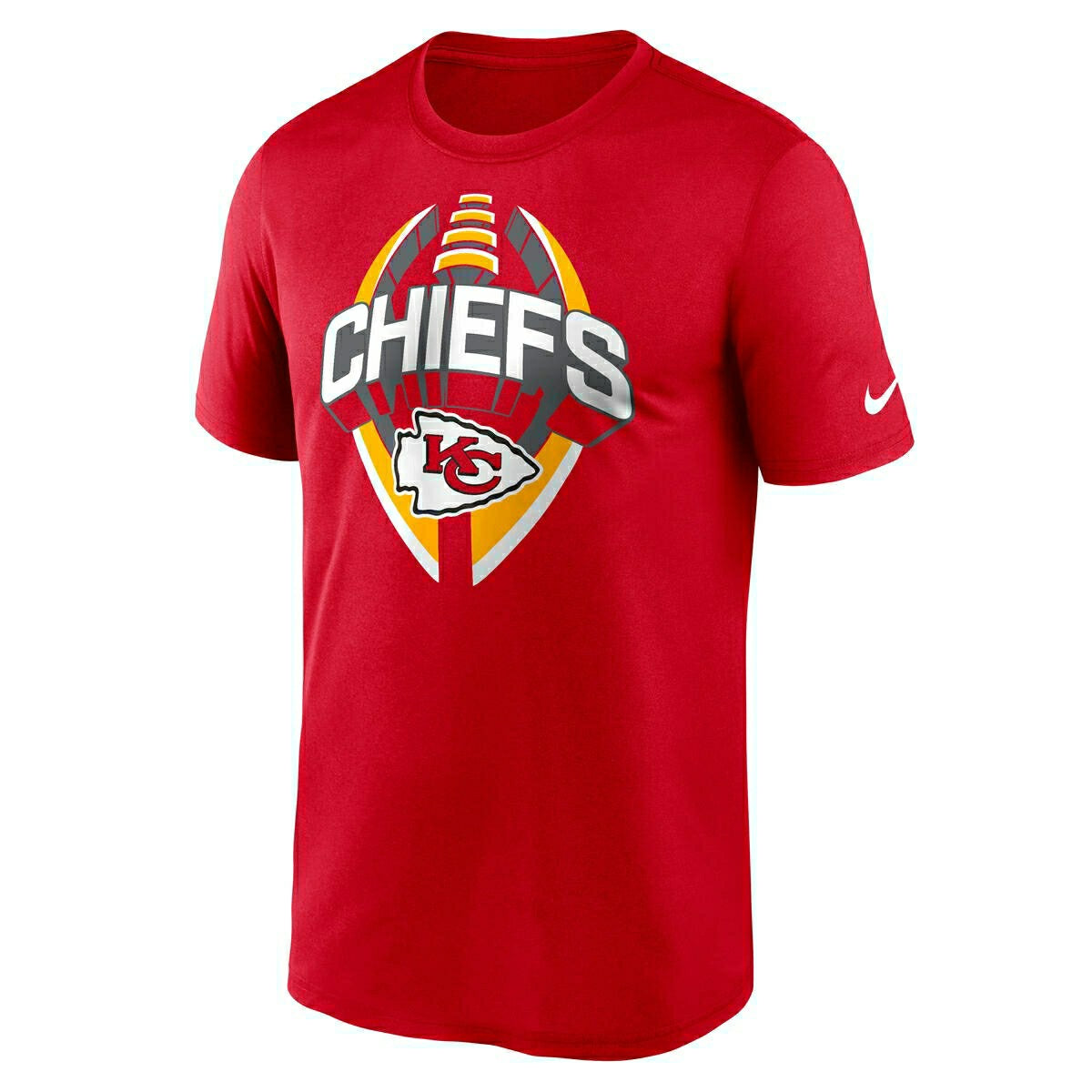 Kansas City Chiefs 2025 Icon Nike Legend NFL T-Shirt Red Taass sale