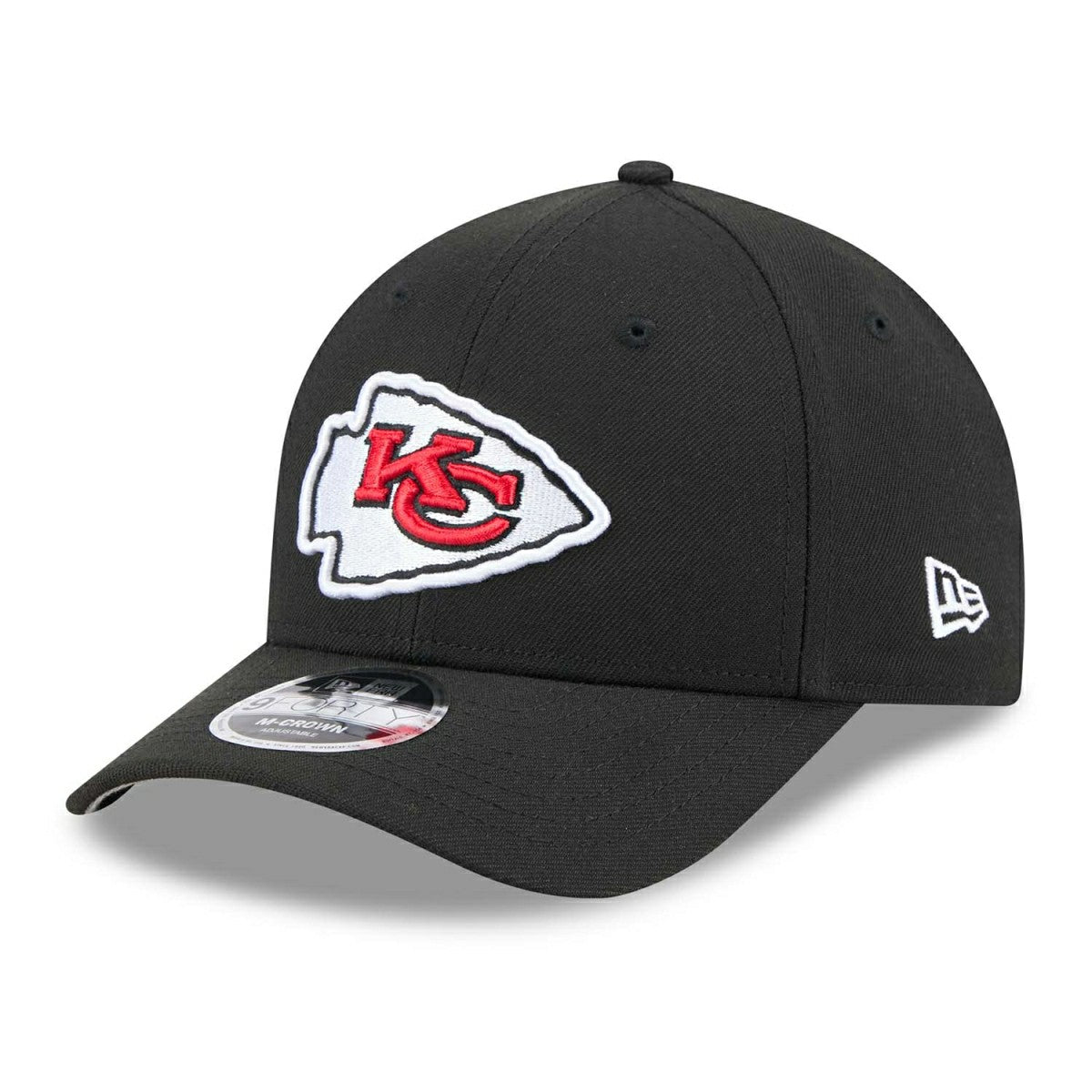 Kansas City Chiefs NFL Team Logo New Era 9FORTY M-Crown Snapback Cap Black Classic