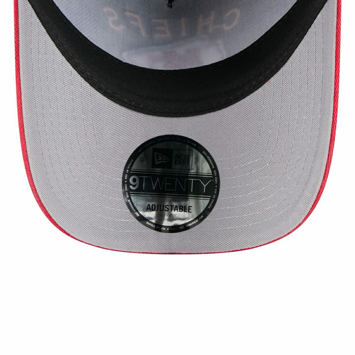 Kansas City Chiefs 2025 NFL Draft 9TWENTY A-Frame Adjustable Cap Black Taass sale