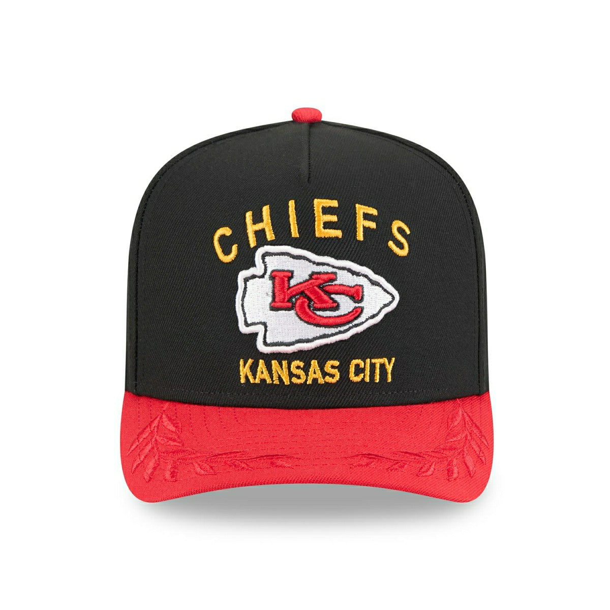 Kansas City Chiefs 2025 NFL Draft New Era 9FIFTY A-Frame Snapback Cap Black Taass for sale