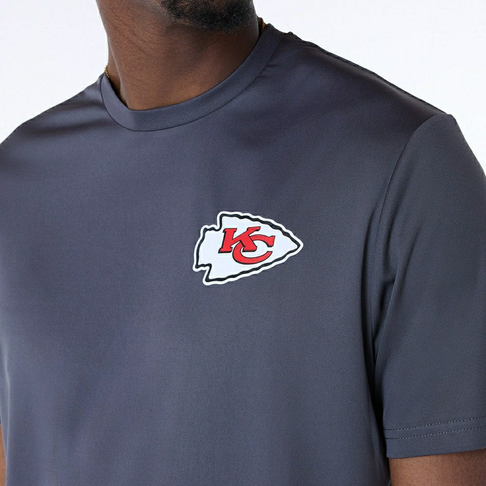 Kansas City Chiefs New Era Performance T-Shirt Dark Gray Fashion