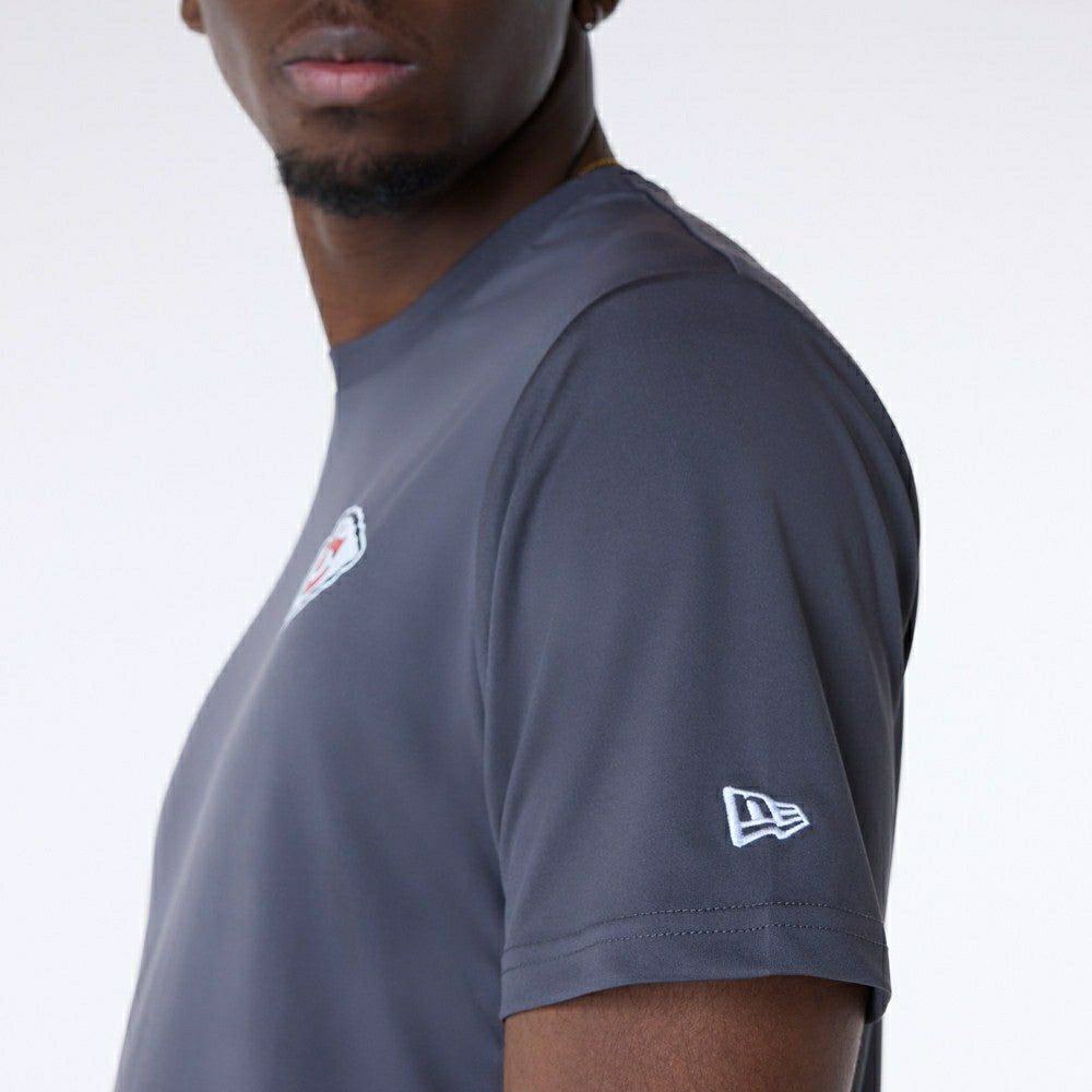 Kansas City Chiefs New Era Performance T-Shirt Dark Gray Fashion