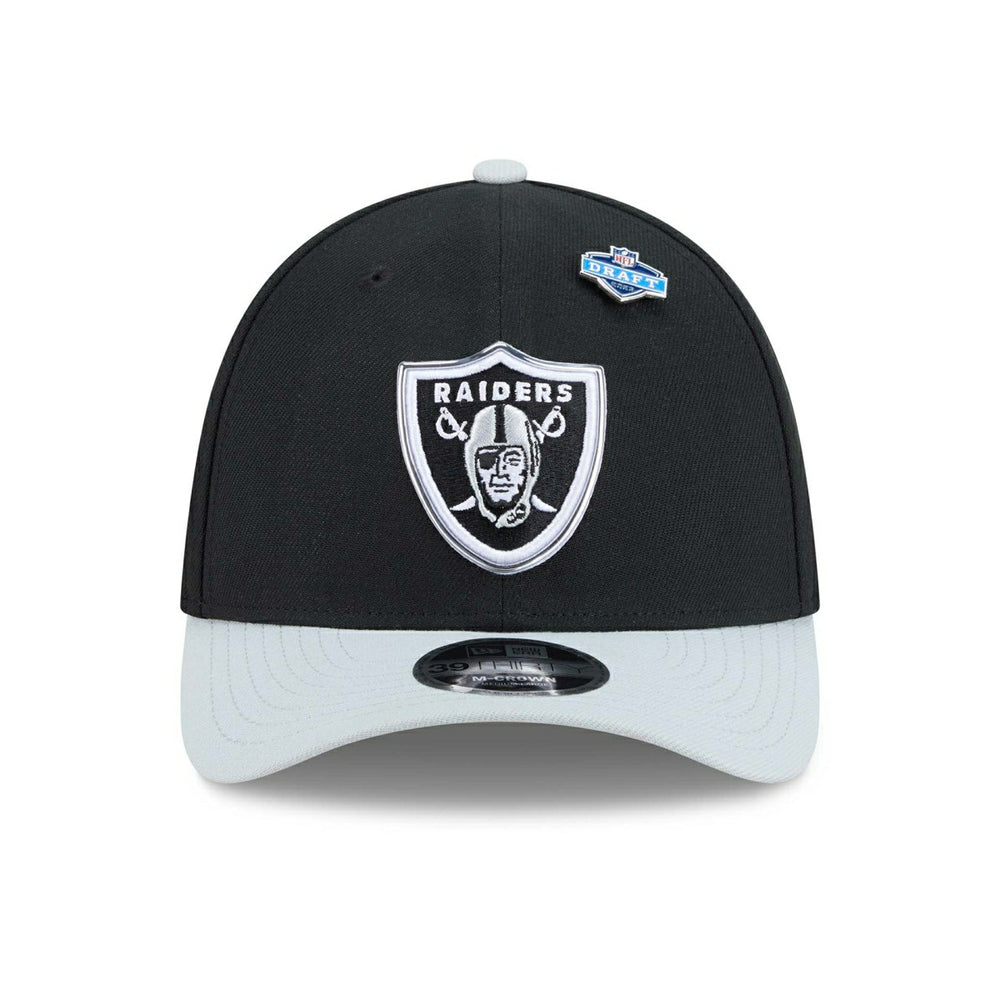 Las Vegas Raiders 2026 NFL Draft 39THIRTY M-Crown Flex Cap Taass for sale