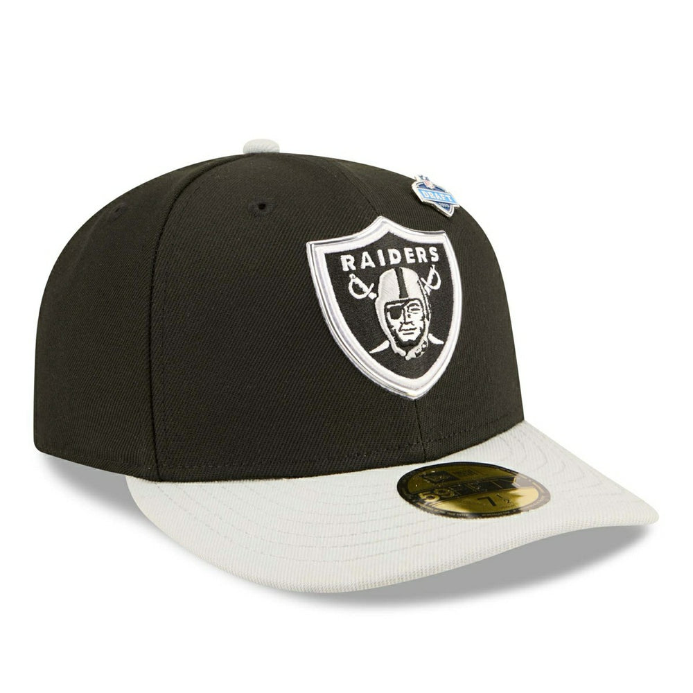 Las Vegas Raiders 2026 NFL Draft Pre-Curved 59FIFTY Fitted Cap Taass US