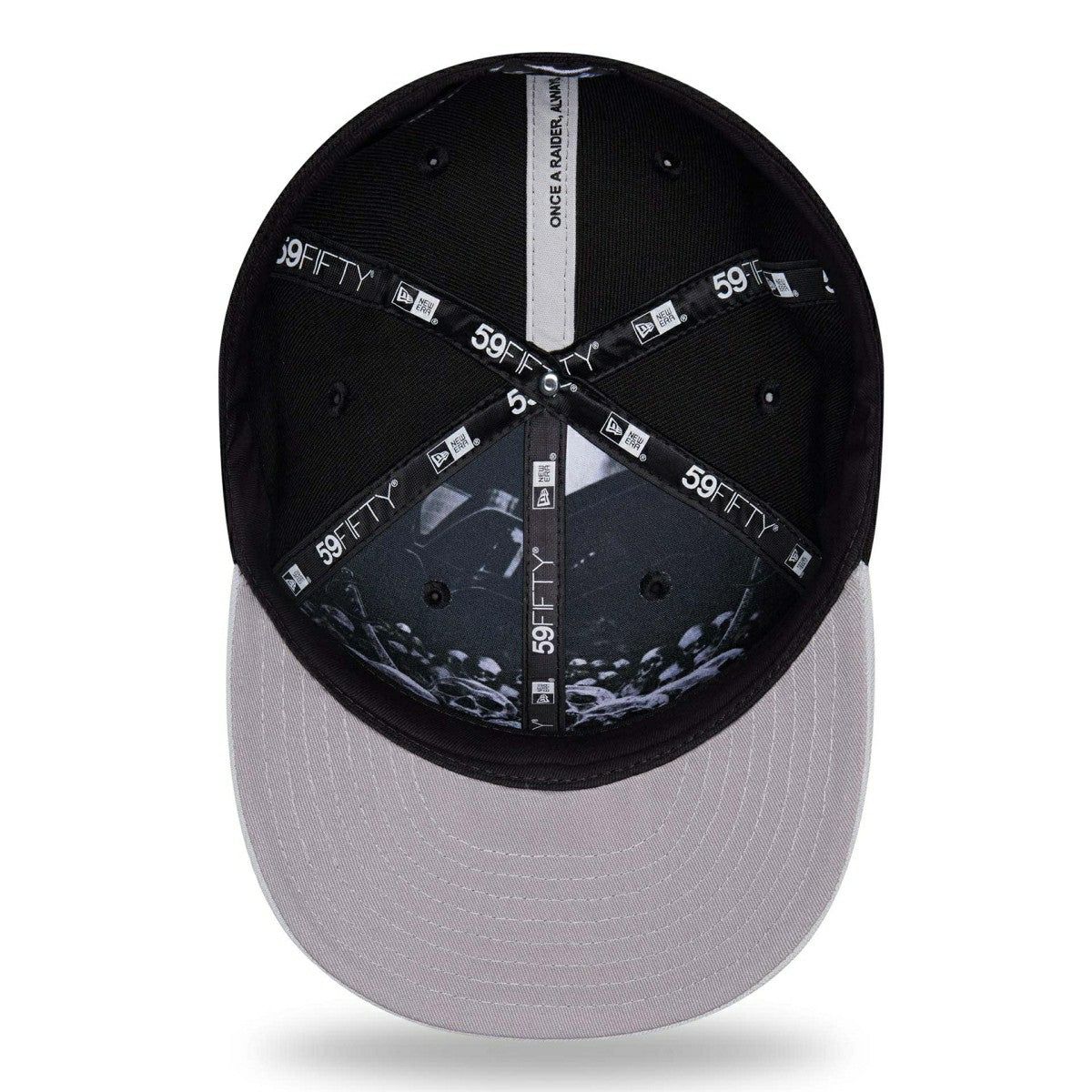 Las Vegas Raiders 2026 NFL Draft Pre-Curved 59FIFTY Fitted Cap Taass US