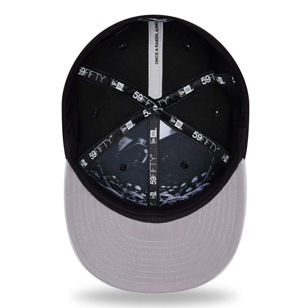 Las Vegas Raiders 2026 NFL Draft Pre-Curved 59FIFTY Fitted Cap Taass US