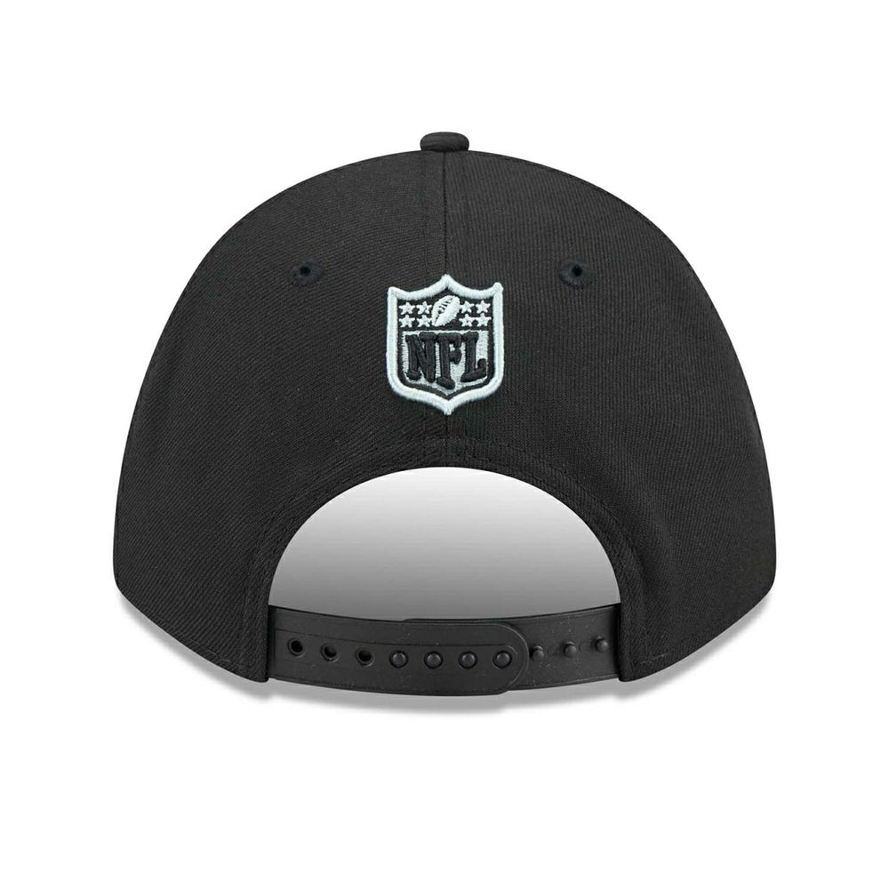 Las Vegas Raiders NFL Team Logo New Era 9FORTY M-Crown Snapback Cap Black Taass for sale