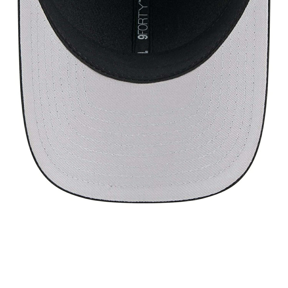 Las Vegas Raiders NFL Team Logo New Era 9FORTY M-Crown Snapback Cap Black Taass for sale