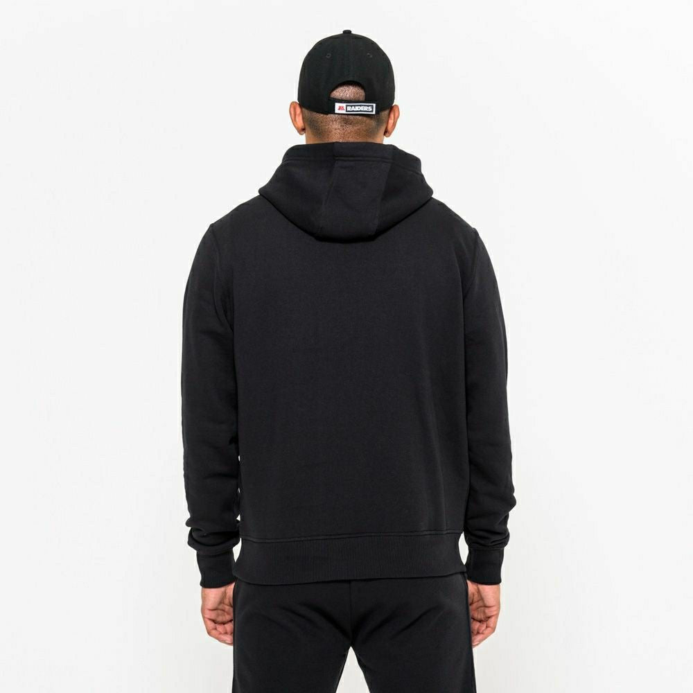 Las Vegas Raiders Logo Hoodie New Era NFL Sweatshirt Schwarz Fashion