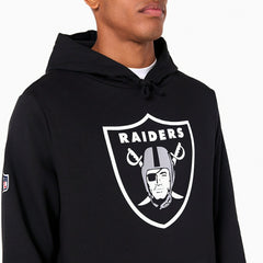 Las Vegas Raiders Logo Hoodie New Era NFL Sweatshirt Schwarz Fashion