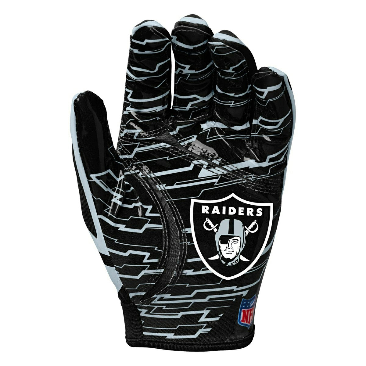 Las Vegas Raiders Wilson Stretch-Fit NFL Receivers Gloves Taass sale