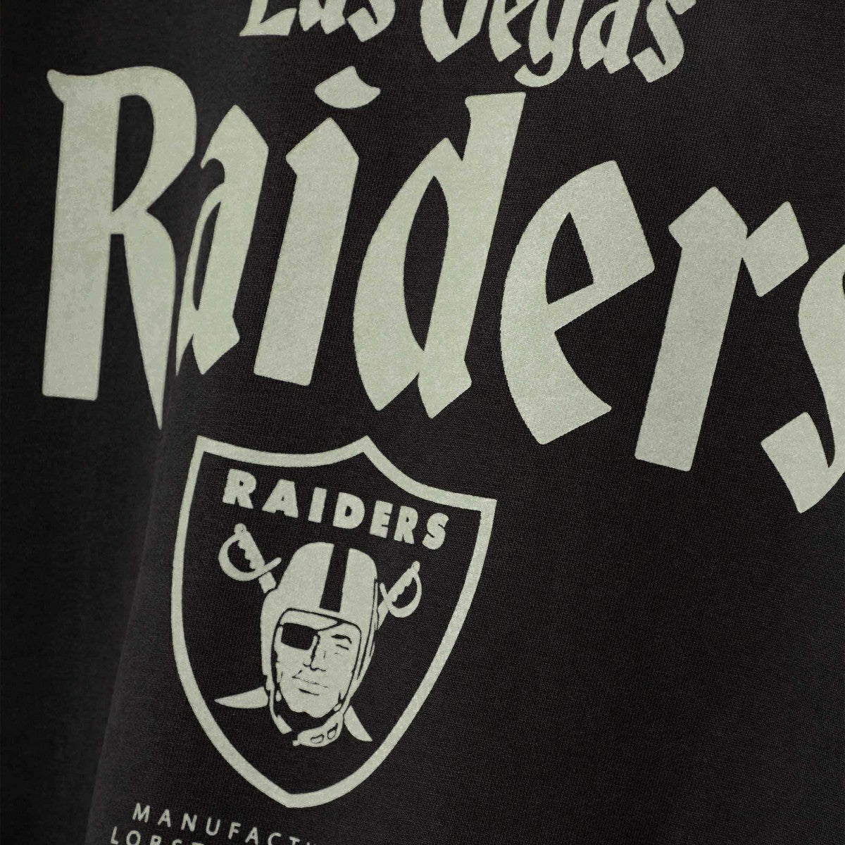 Las Vegas Raiders L&L '96 Classics NFL Crew Sweater Black Lifestyle