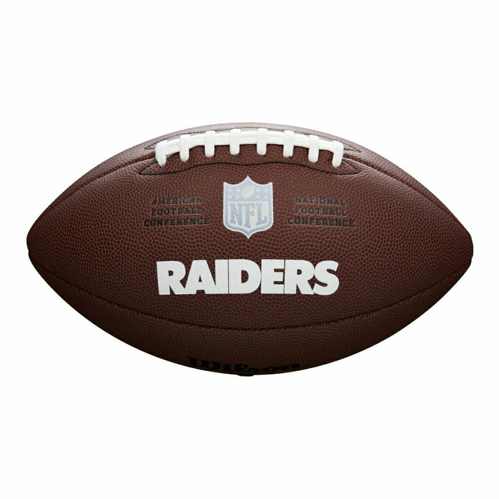 Las Vegas Raiders Backyard Wilson Full Size NFL Football Taass US