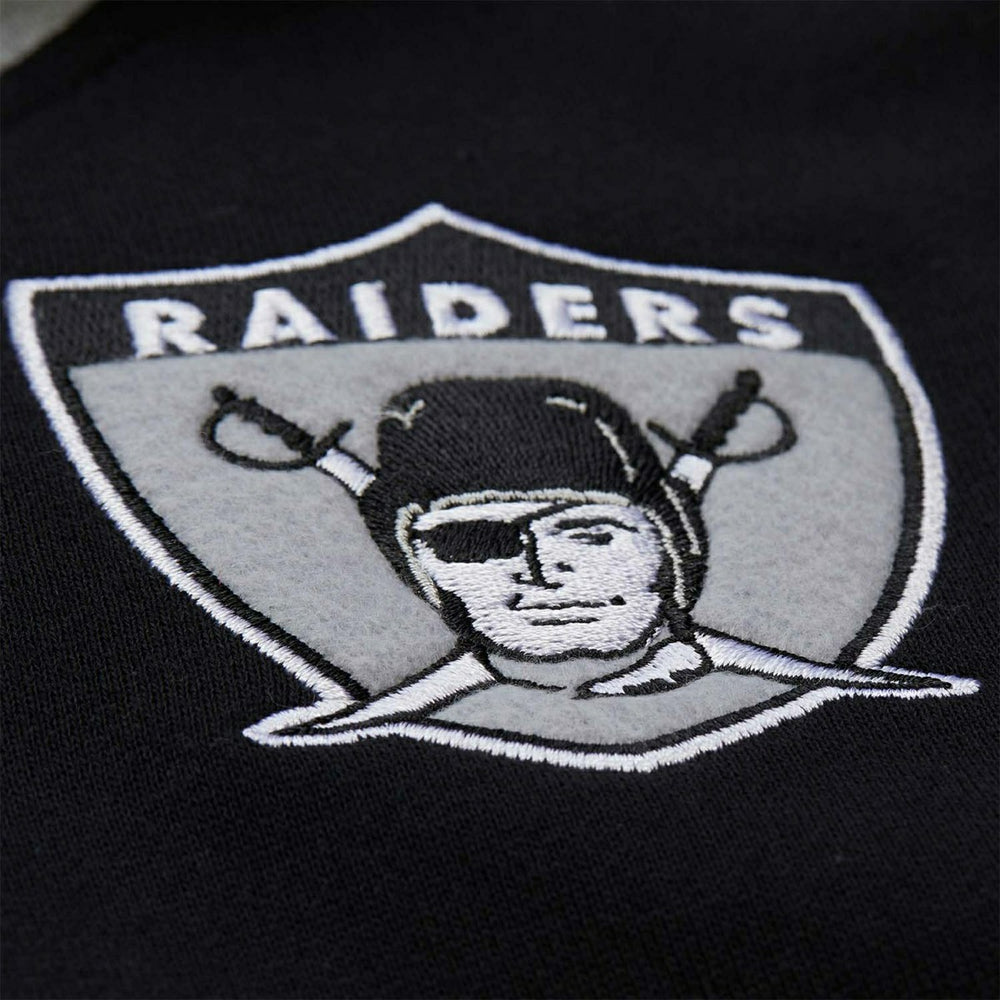 Oakland Raiders Courtside Fleece Full-Snap NFL Jacket Fashion