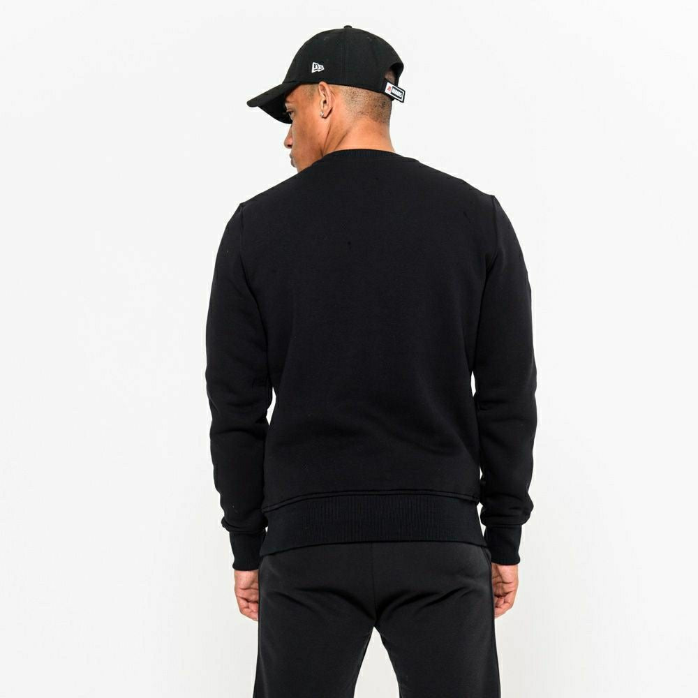 Las Vegas Raiders Logo Crewneck New Era NFL Sweatshirt Black Taass for sale