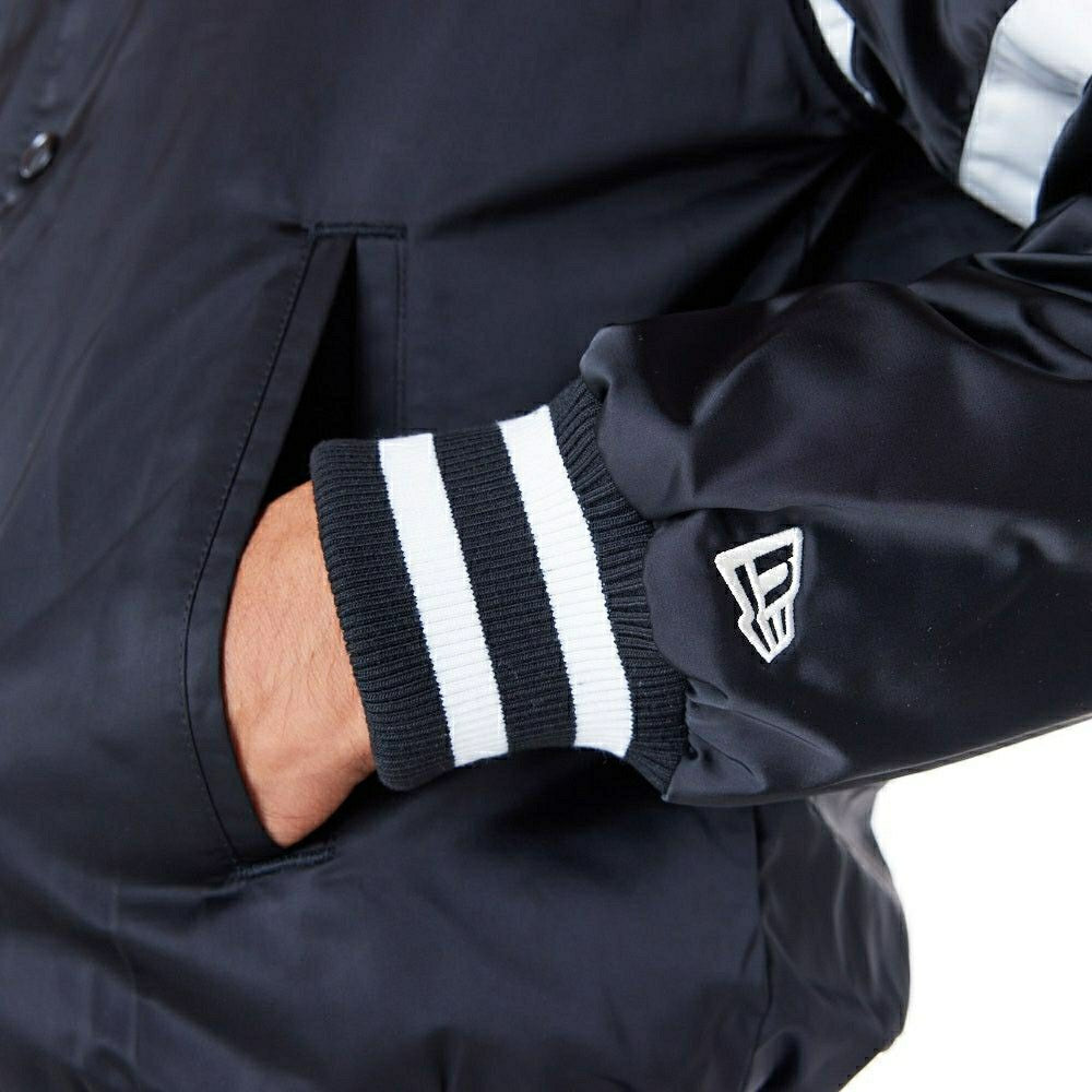Las Vegas Raiders NFL Sport Classics Satin Jacket Black Fashion