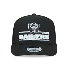 Las Vegas Raiders NFL Stated 9SEVENTY Stretch-Snap Cap Black Lifestyle