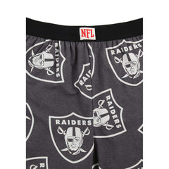 Las Vegas Raiders Recovered NFL Lounge Pants Grey Classic