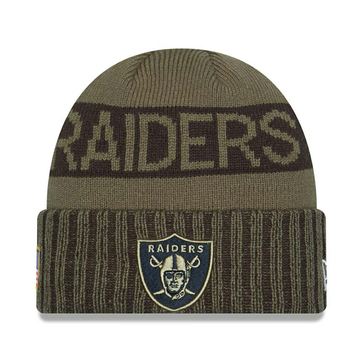 Las Vegas Raiders 2025 NFL Salute to Service New Era Sport Knit Lifestyle