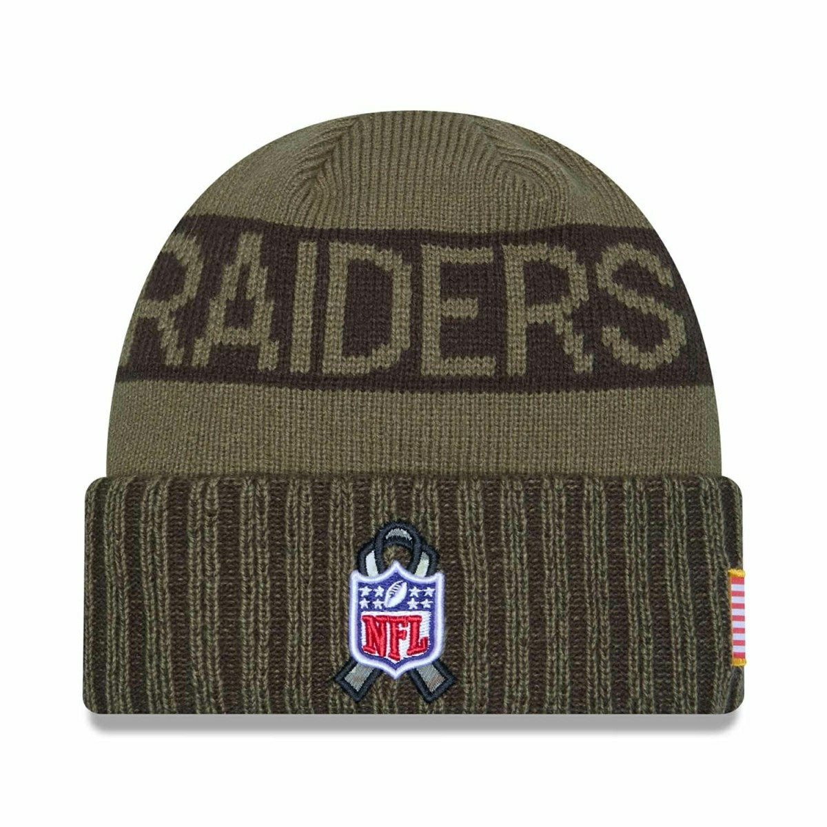 Las Vegas Raiders 2025 NFL Salute to Service New Era Sport Knit Lifestyle