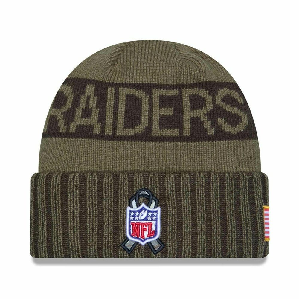 Las Vegas Raiders 2025 NFL Salute to Service New Era Sport Knit Lifestyle
