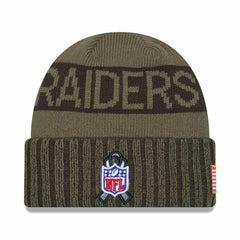 Las Vegas Raiders 2025 NFL Salute to Service New Era Sport Knit Lifestyle