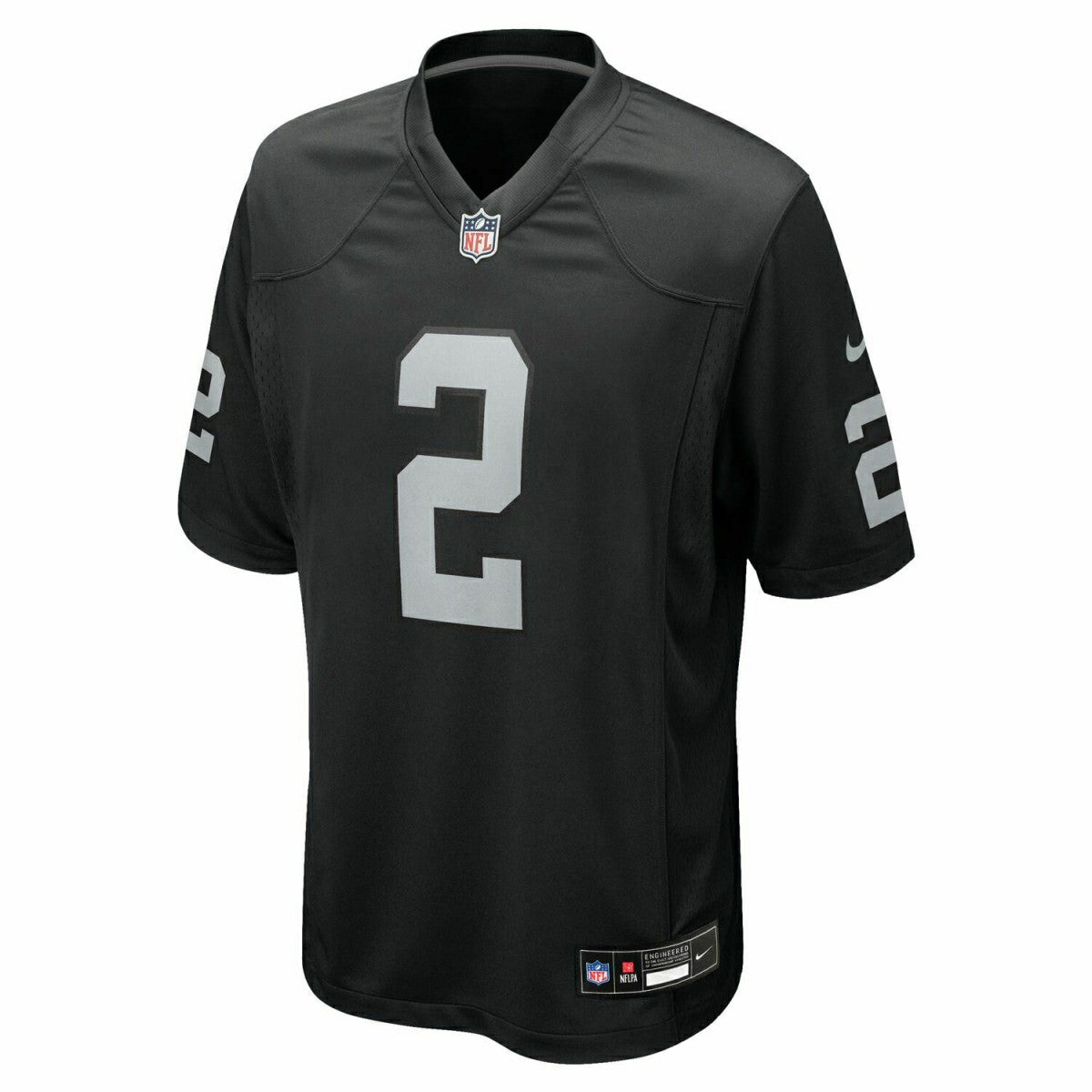 Ashton Jeanty #2 Las Vegas Raiders Nike Game NFL Jersey Black Classic
