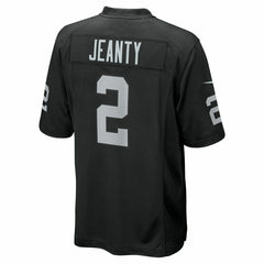 Ashton Jeanty #2 Las Vegas Raiders Nike Game NFL Jersey Black Classic