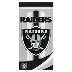 Las Vegas Raiders Extreme NFL Beach Towel Lifestyle