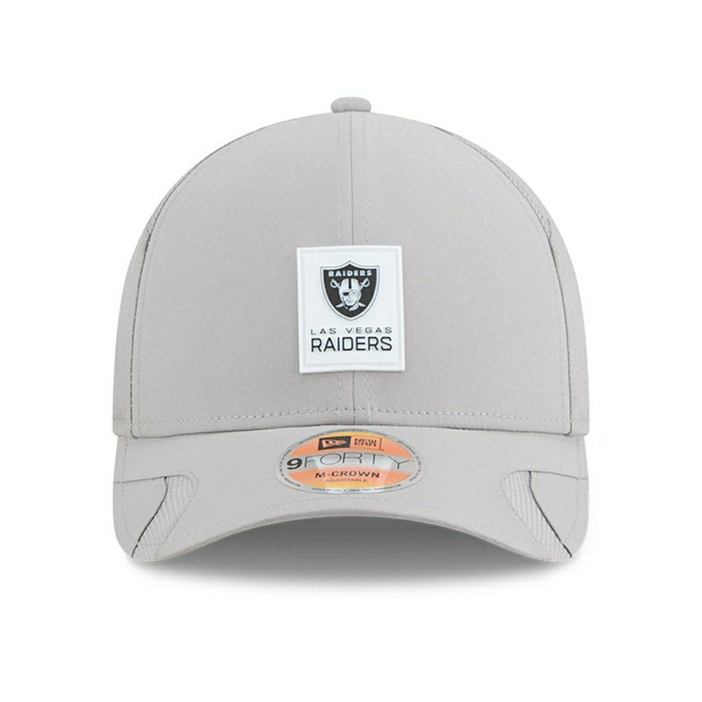 Las Vegas Raiders 2025 NFL On-Field Sideline 9FORTY M-Crown Cap CW Grau Taass for sale