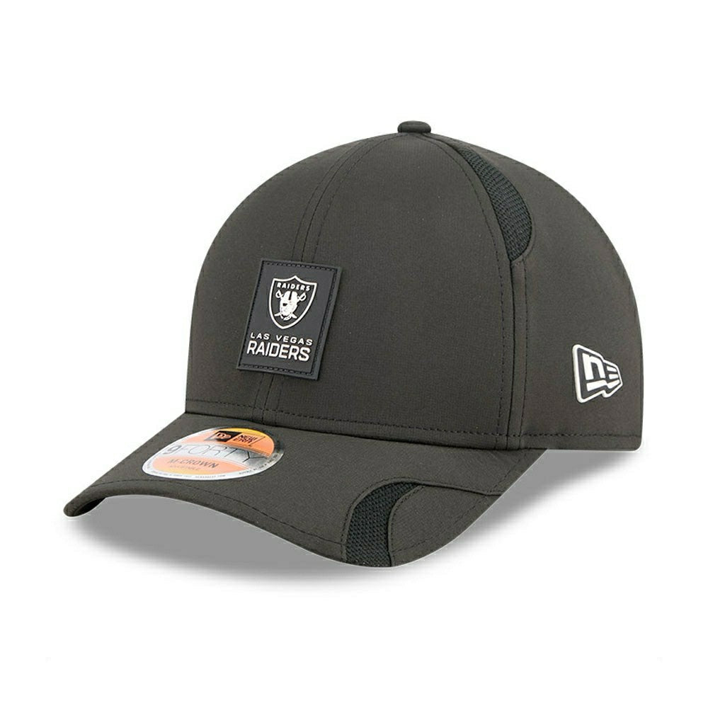 Las Vegas Raiders 2025 NFL On-Field Sideline 9FORTY M-Crown Cap Black Taass US