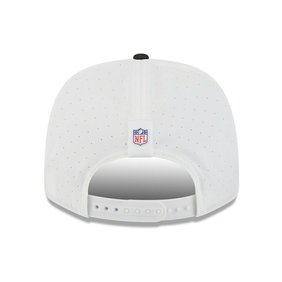 Las Vegas Raiders 2025 NFL Training Camp New Era  9SEVENTY Stretch-Snap Cap OTC White Classic