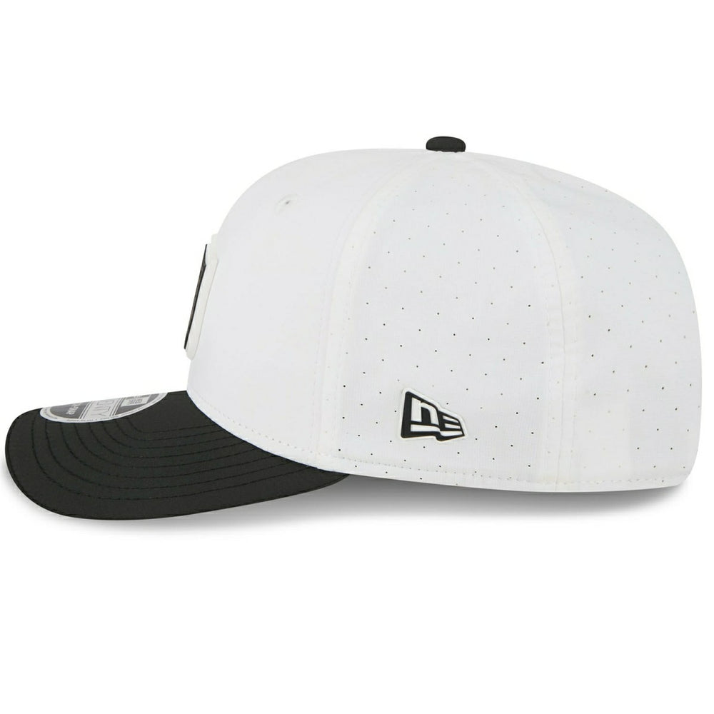 Las Vegas Raiders 2025 NFL Training Camp New Era  9SEVENTY Stretch-Snap Cap OTC White Classic
