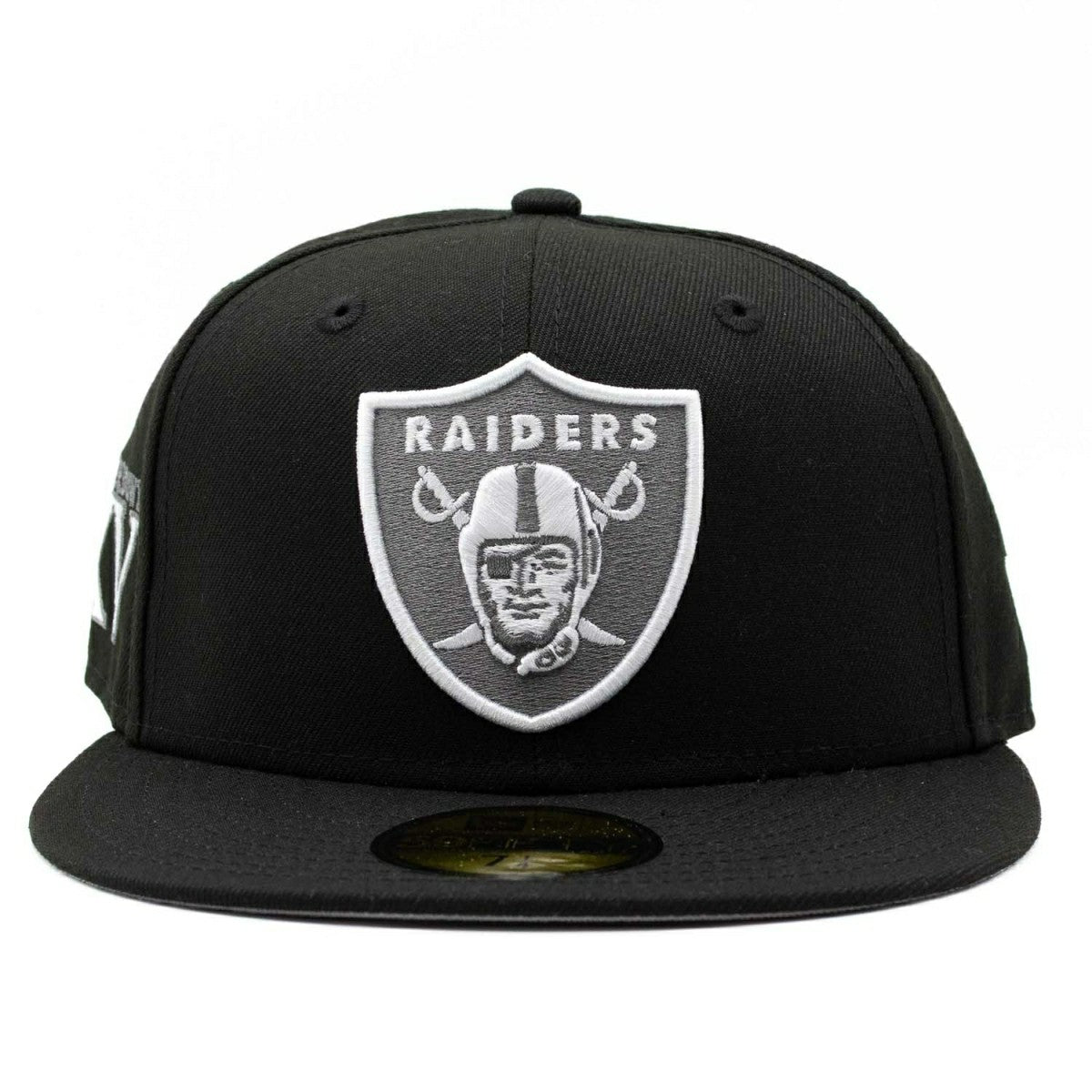 Las Vegas Raiders Super Bowl XV New Era 59FIFTY Fitted NFL Cap Black Lifestyle