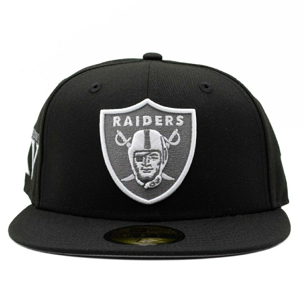 Las Vegas Raiders Super Bowl XV New Era 59FIFTY Fitted NFL Cap Black Lifestyle
