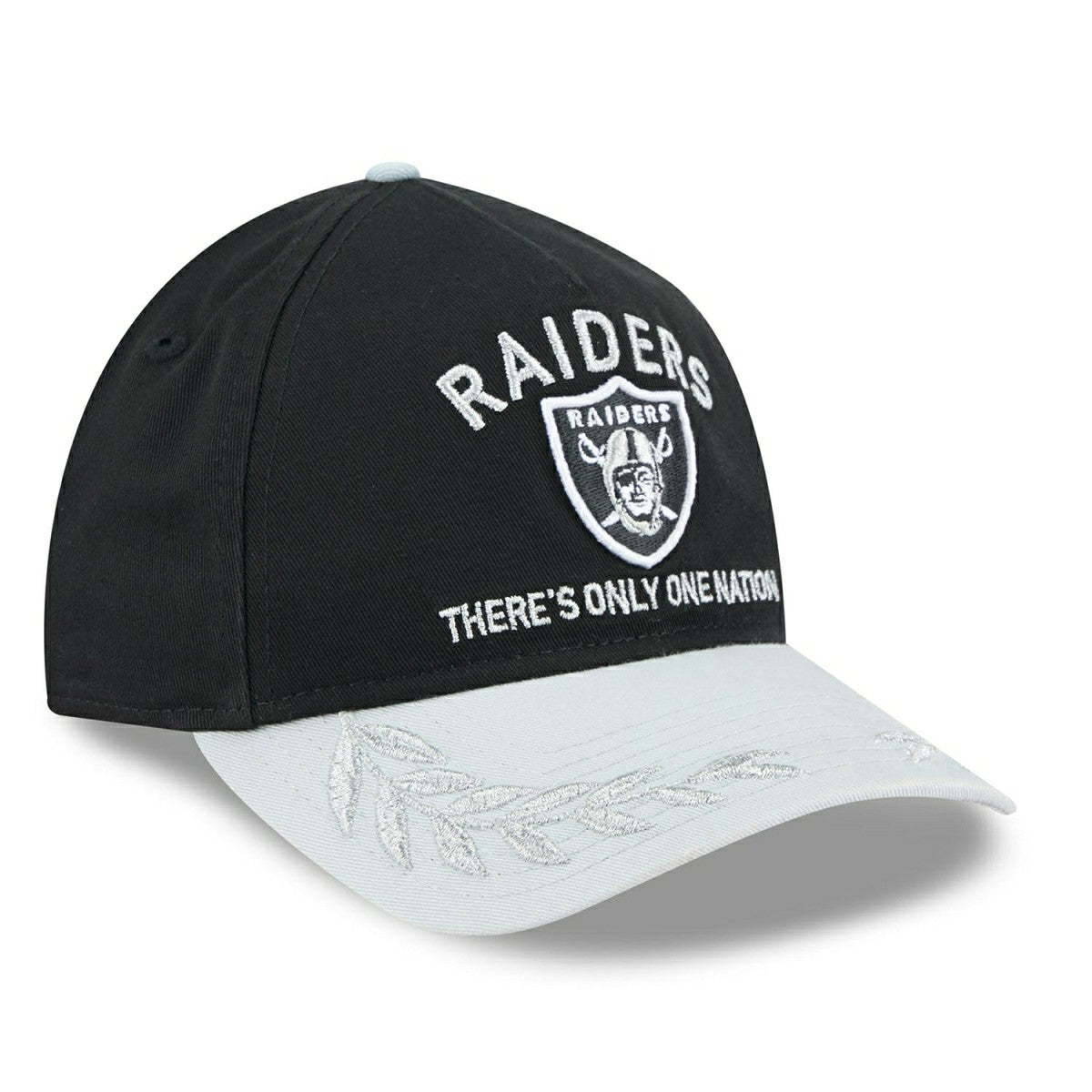 Las Vegas Raiders 2025 NFL Draft 9TWENTY A-Frame Adjustable Cap Black Taass US