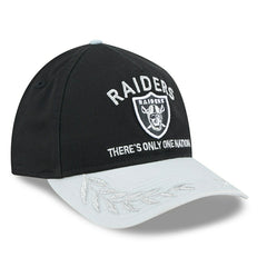 Las Vegas Raiders 2025 NFL Draft 9TWENTY A-Frame Adjustable Cap Black Taass US