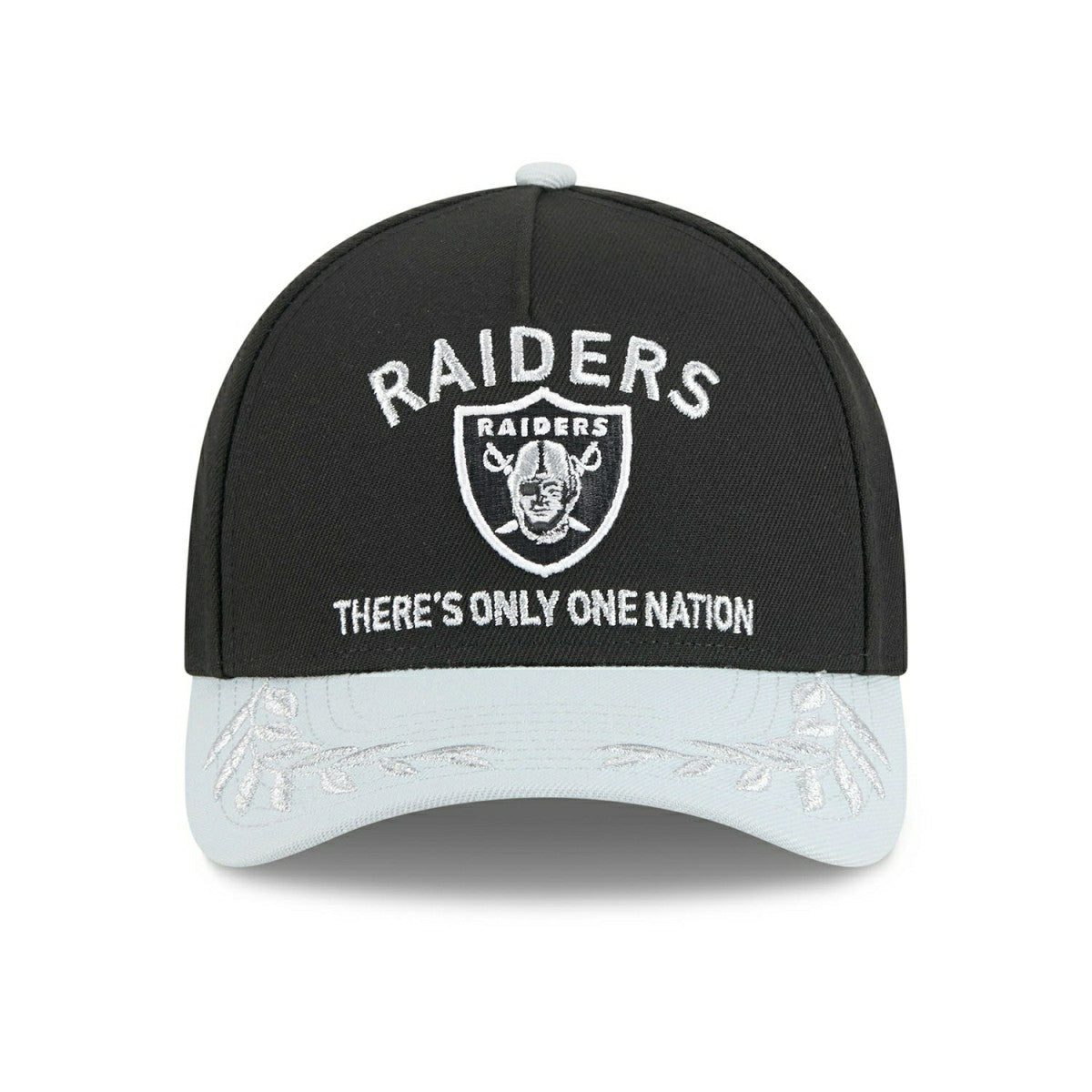 Las Vegas Raiders 2025 NFL Draft 9FORTY M-Crown A-Frame Snapback Cap Black Classic