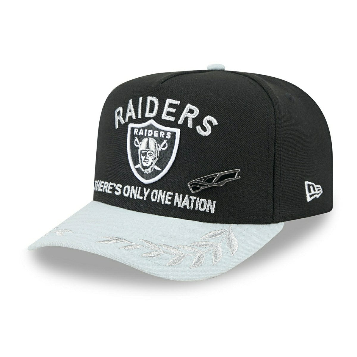 Las Vegas Raiders 2025 NFL Draft New Era 59FIFTY A-Frame Fitted Cap Black Fashion