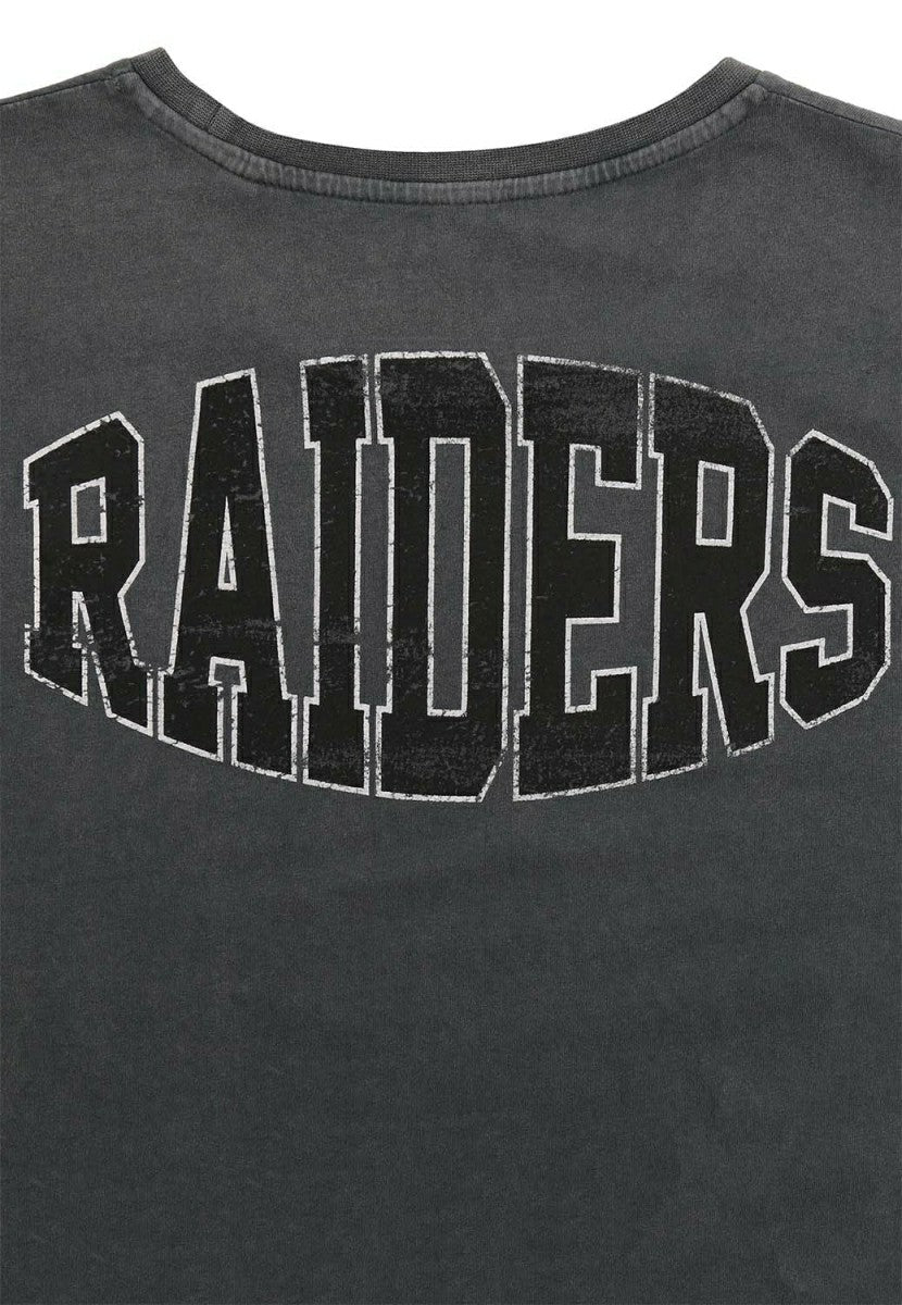 Las Vegas Raiders Recovered College Washed NFL T-Shirt Lifestyle