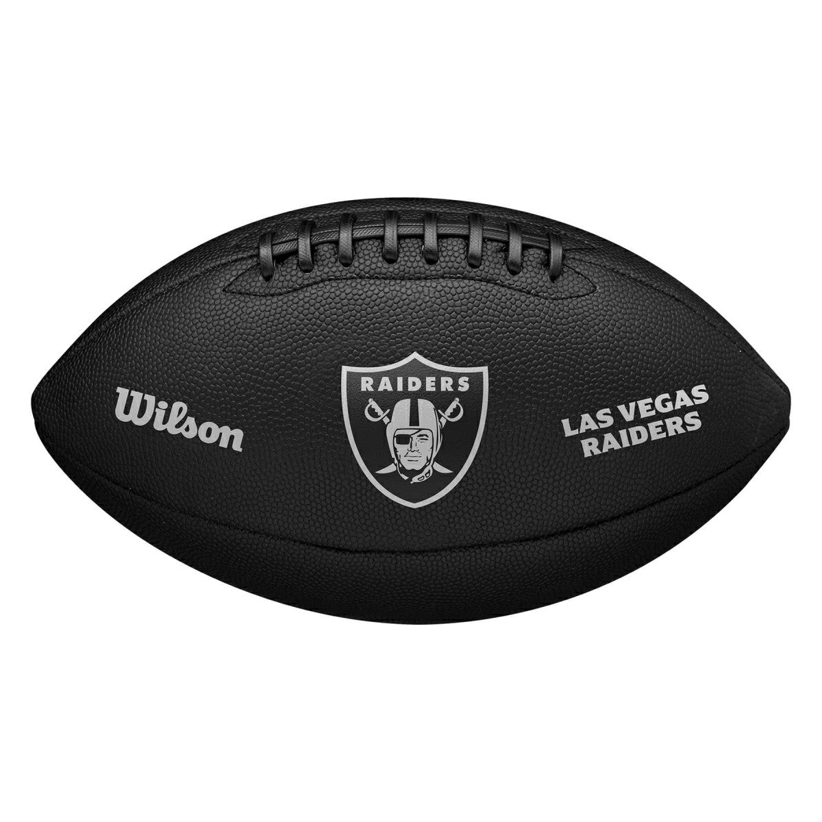 Las Vegas Raiders Wilson Metallic Premiere Full Size NFL Football Taass sale