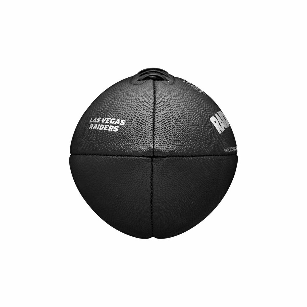 Las Vegas Raiders Wilson Metallic Premiere Full Size NFL Football Taass sale