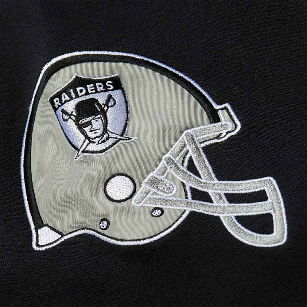 Las Vegas Raiders Mitchell & Ness Heritage NFL Lace-Up Jersey Crew Lifestyle