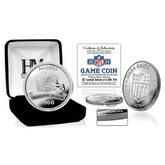 Las Vegas Raiders 2024 NFL Game Flip Coin Taass sale