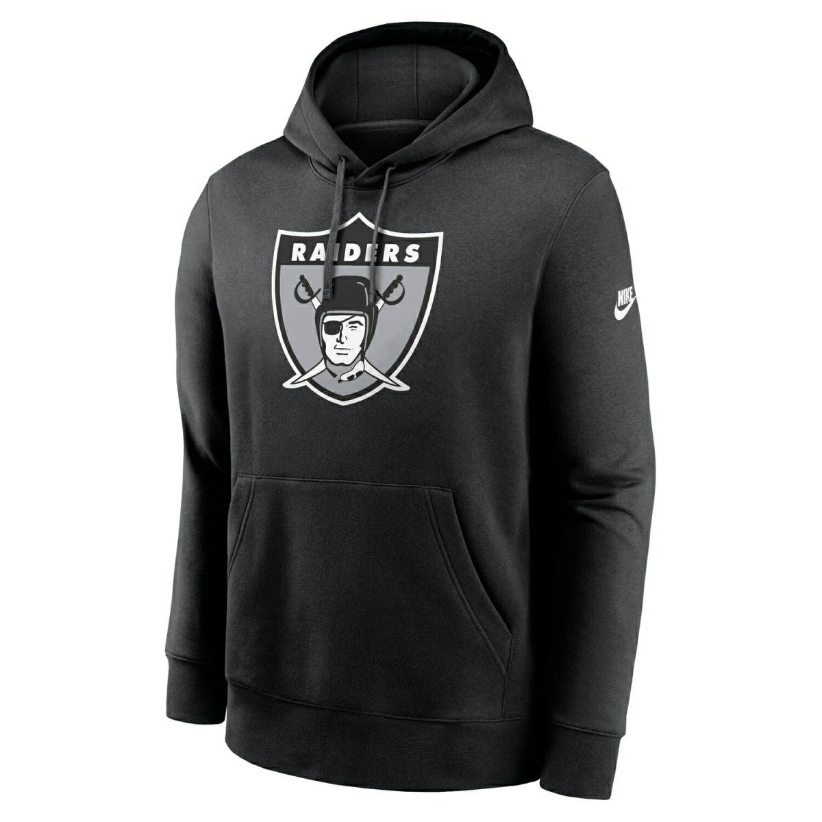 Las Vegas Raiders Throwback Nike Club NFL Hoodie Black Taass for sale