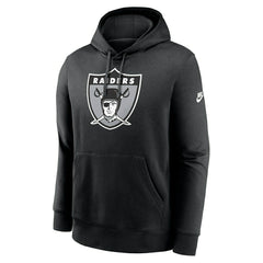 Las Vegas Raiders Throwback Nike Club NFL Hoodie Black Taass for sale