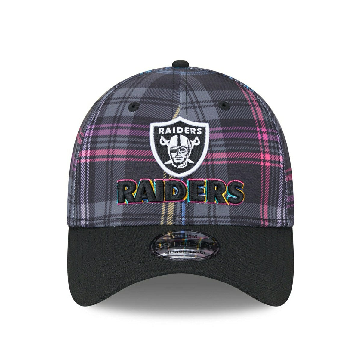 Las Vegas Raiders 2024 NFL Crucial Catch New Era 39THIRTY Flex Cap Lifestyle